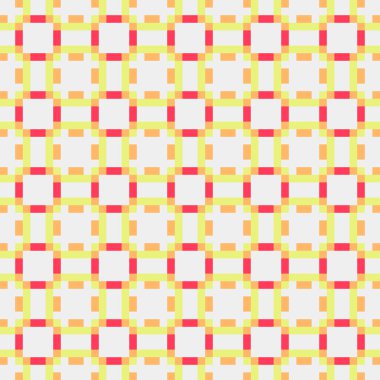 Soyut çapraz örüntü üretken hesaplama sanatı, vektör illüstrasyonu