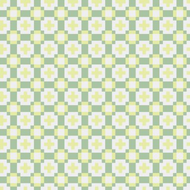 Soyut çapraz örüntü üretken hesaplama sanatı, vektör illüstrasyonu