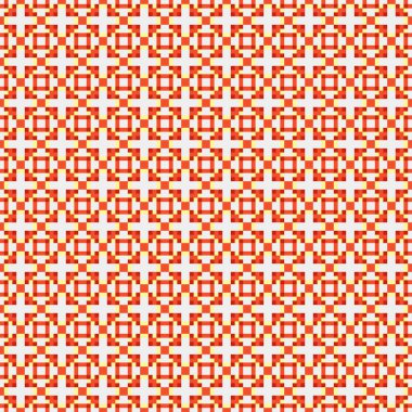 Soyut Çapraz Desen çizimi