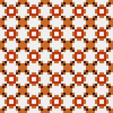 Soyut Çapraz Desen çizimi