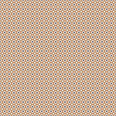 Soyut çapraz desenli üretken hesaplama sanatı çizimi