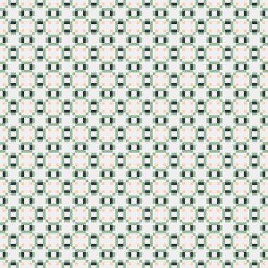 Soyut çapraz örüntü üretken hesaplama sanatı, vektör illüstrasyonu