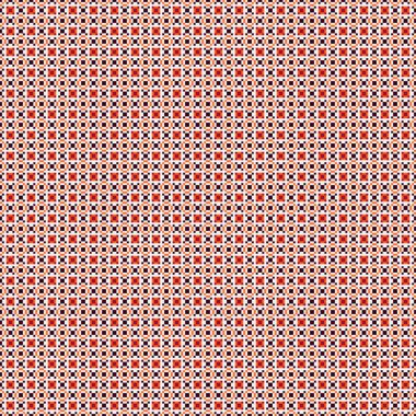 Soyut çapraz örüntü üretken hesaplama sanatı, vektör illüstrasyonu