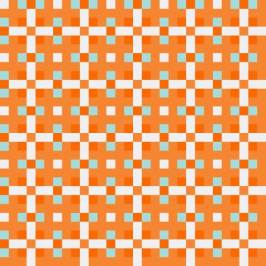 Soyut çapraz örüntü üretken hesaplama sanatı, vektör illüstrasyonu