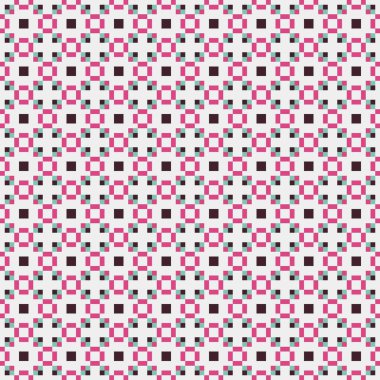 Soyut çapraz örüntü üretken hesaplama sanatı, vektör illüstrasyonu