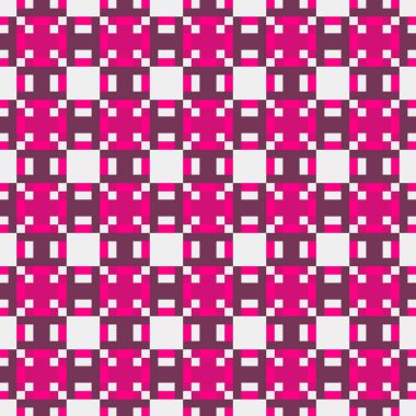 Soyut çapraz örüntü üretken hesaplama sanatı, vektör illüstrasyonu