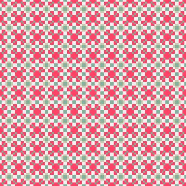 Soyut Çapraz Noktalar Desen vektör çizimi üretici hesaplama sanatı çizimi