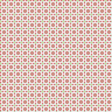 Soyut çapraz örüntü üretken hesaplama sanatı, vektör illüstrasyonu