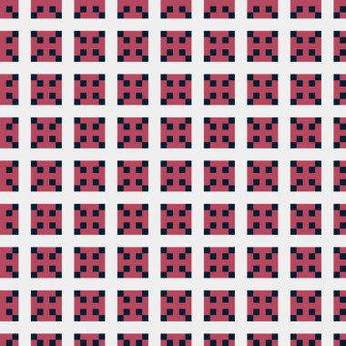 Soyut çapraz örüntü üretken hesaplama sanatı, vektör illüstrasyonu