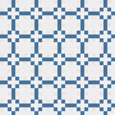 Soyut çapraz örüntü üretken hesaplama sanatı, vektör illüstrasyonu