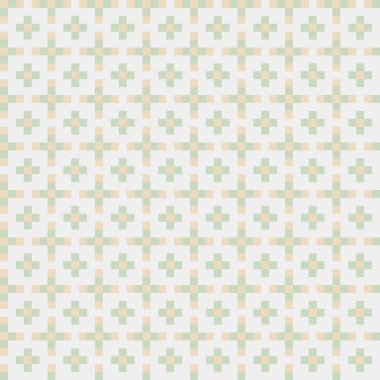 Soyut çapraz örüntü üretken hesaplama sanatı, vektör illüstrasyonu