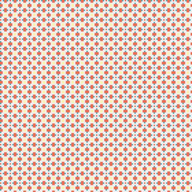 Soyut çapraz örüntü üretken hesaplama sanatı, vektör illüstrasyonu