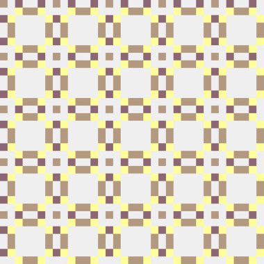 Soyut çapraz örüntü üretken hesaplama sanatı, vektör illüstrasyonu