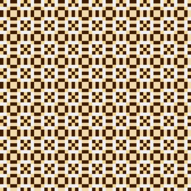 Soyut çapraz örüntü üretken hesaplama sanatı, vektör illüstrasyonu