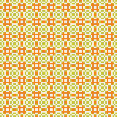 Soyut çapraz desenli üretken hesaplama sanatı çizimi