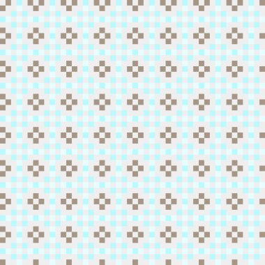 Soyut çapraz örüntü üretken hesaplama sanatı, vektör illüstrasyonu