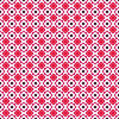 Soyut Çapraz Noktalar Desen vektör çizimi üretici hesaplama sanatı çizimi