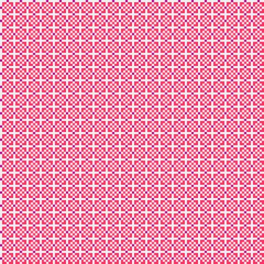 Soyut çapraz örüntü üretken hesaplama sanatı, vektör illüstrasyonu