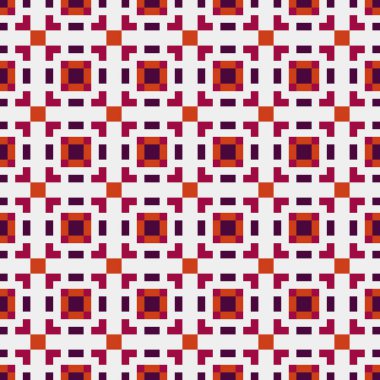 Soyut Çapraz Noktalar Desen vektör çizimi üretici hesaplama sanatı çizimi