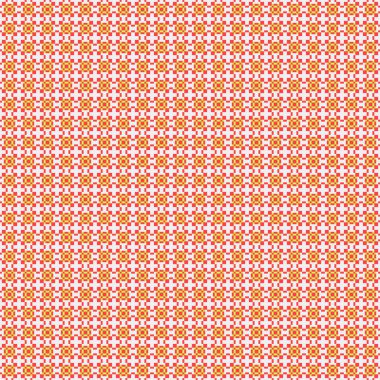 Soyut Çapraz Desen çizimi