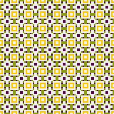 Soyut Çapraz Noktalar Desen vektör çizimi üretici hesaplama sanatı çizimi