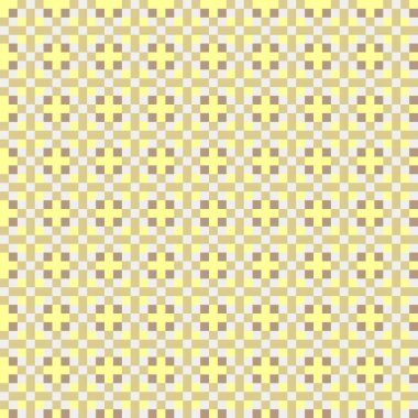 Soyut çapraz örüntü üretken hesaplama sanatı, vektör illüstrasyonu