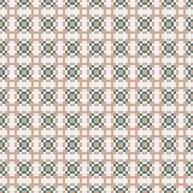 Soyut çapraz örüntü üretken hesaplama sanatı, vektör illüstrasyonu