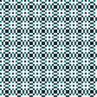 Soyut çapraz örüntü üretken hesaplama sanatı, vektör illüstrasyonu