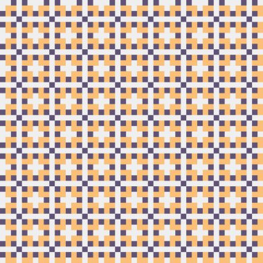 Soyut çapraz örüntü üretken hesaplama sanatı, vektör illüstrasyonu