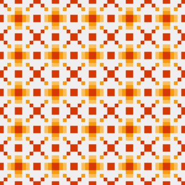 Soyut çapraz örüntü üretken hesaplama sanatı, vektör illüstrasyonu