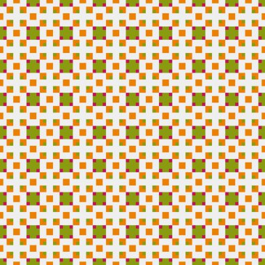 Soyut çapraz örüntü üretken hesaplama sanatı, vektör illüstrasyonu