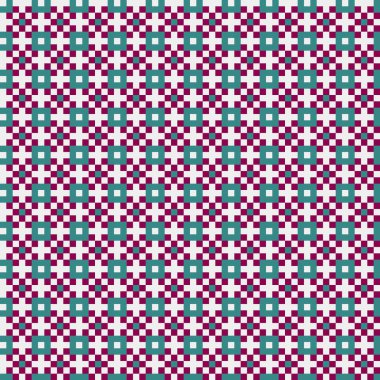 Soyut çapraz örüntü üretken hesaplama sanatı, vektör illüstrasyonu