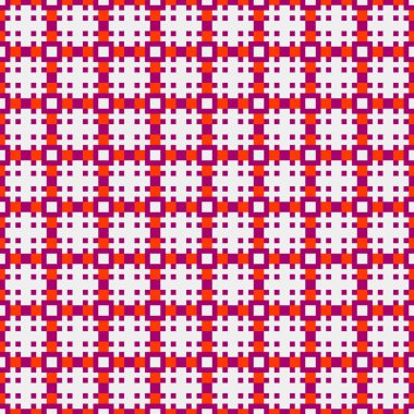 Soyut çapraz örüntü üretken hesaplama sanatı, vektör illüstrasyonu