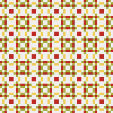 Soyut çapraz örüntü üretken hesaplama sanatı, vektör illüstrasyonu