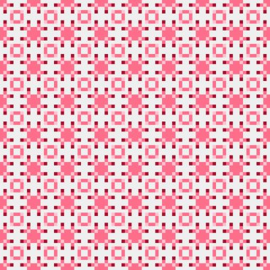 Soyut çapraz örüntü üretken hesaplama sanatı, vektör illüstrasyonu