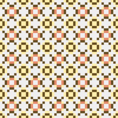 Soyut çapraz desenli üretken hesaplama sanatı çizimi