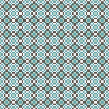 Soyut Çapraz Desen çizimi