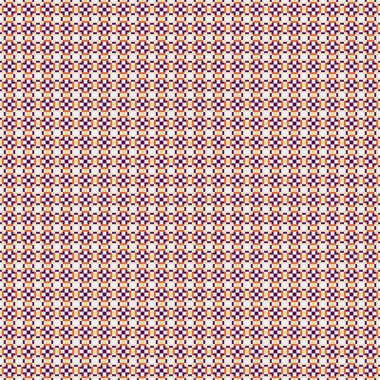 Soyut çapraz örüntü üretken hesaplama sanatı, vektör illüstrasyonu