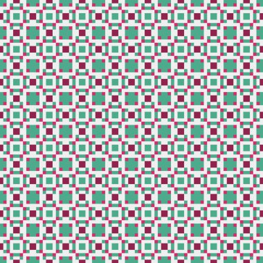 Soyut çapraz örüntü üretken hesaplama sanatı, vektör illüstrasyonu