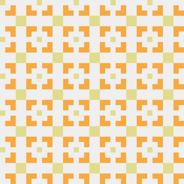 Soyut çapraz örüntü üretken hesaplama sanatı, vektör illüstrasyonu