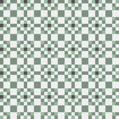 Soyut çapraz örüntü üretken hesaplama sanatı, vektör illüstrasyonu