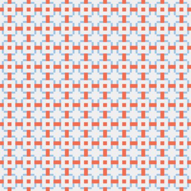 Soyut Çapraz Noktalar Desen vektör çizimi üretici hesaplama sanatı çizimi