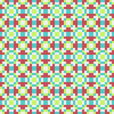 Soyut çapraz desen, üretken hesaplama sanatı illüstrasyonu