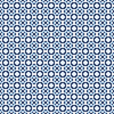 Soyut çapraz örüntü üretken hesaplama sanatı, vektör illüstrasyonu