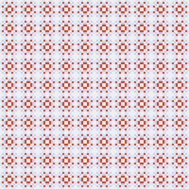 Soyut çapraz örüntü üretken hesaplama sanatı, vektör illüstrasyonu