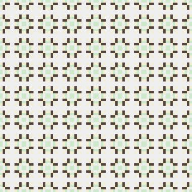 Soyut çapraz örüntü üretken hesaplama sanatı, vektör illüstrasyonu