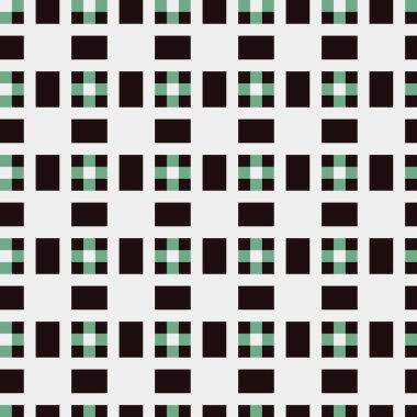 Soyut çapraz örüntü üretken hesaplama sanatı, vektör illüstrasyonu