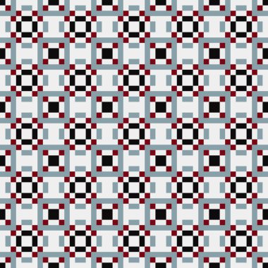 Soyut Çapraz Noktalar Desen vektör çizimi üretici hesaplama sanatı çizimi