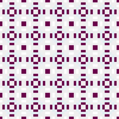 Soyut çapraz desenli üretken hesaplama sanatı çizimi