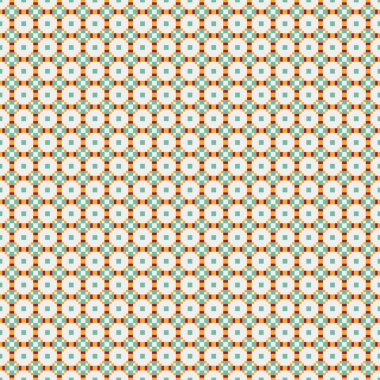 Soyut çapraz örüntü üretken hesaplama sanatı, vektör illüstrasyonu